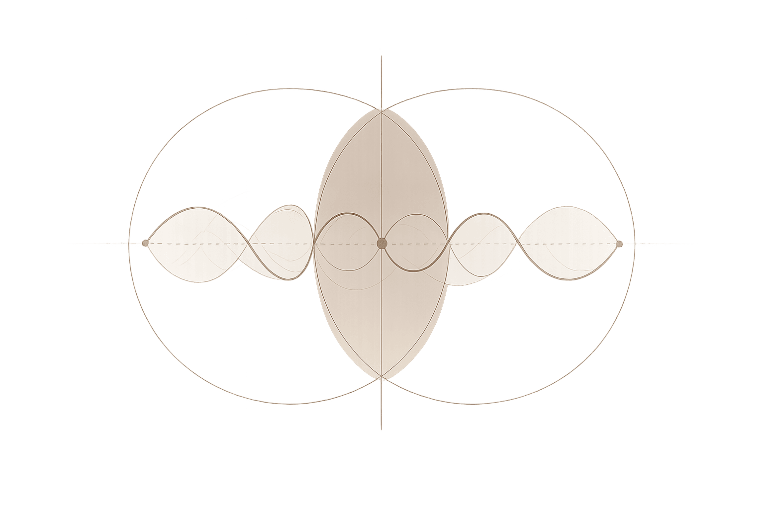 Abstract waveform representing mix diagnosis